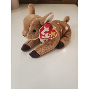 1997 Beanie Baby Faun "Wisper" With Tag